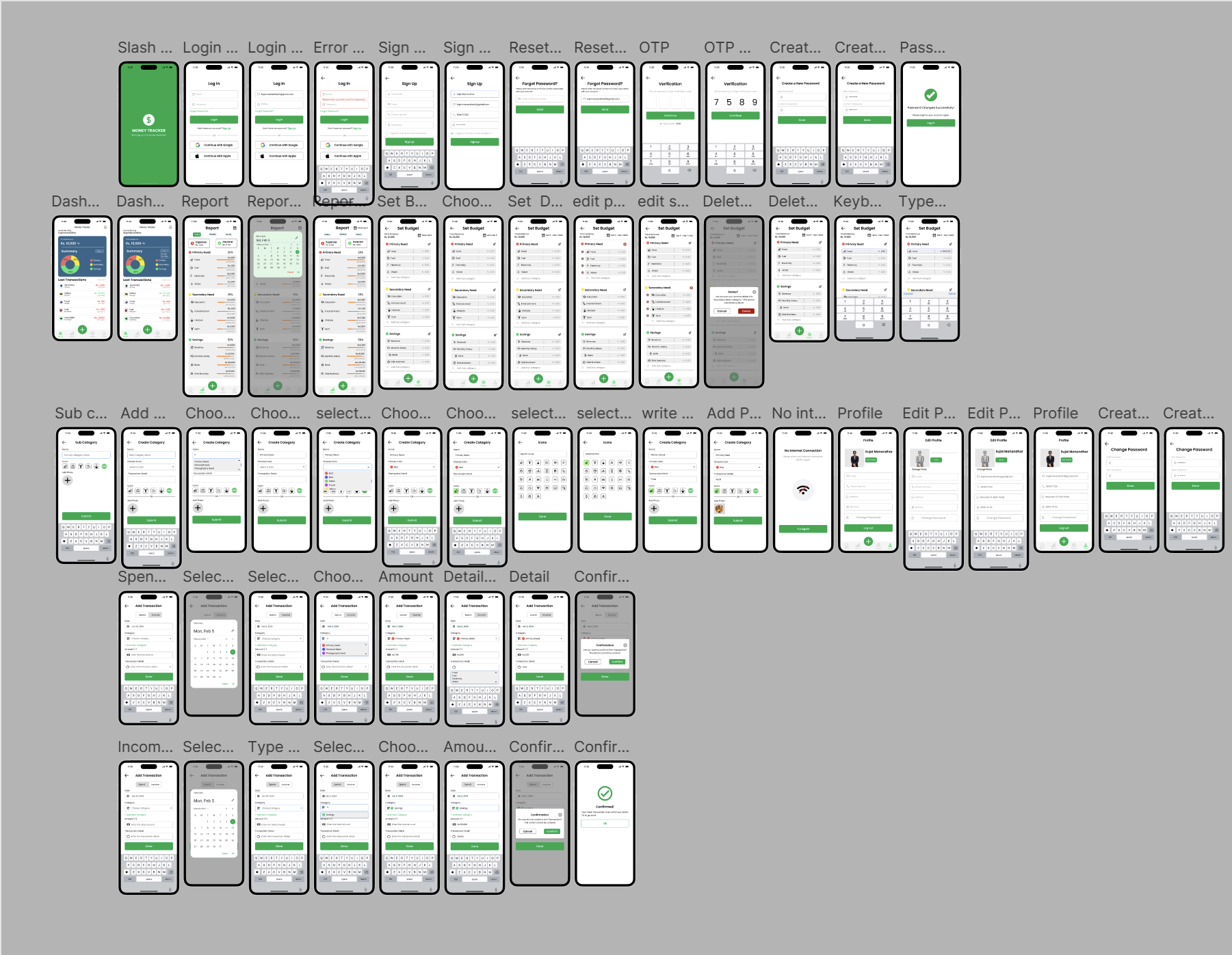 Money Tracker App